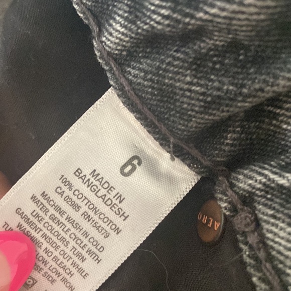 Aeropostale Mom Jeans size 6 - Picture 4 of 6